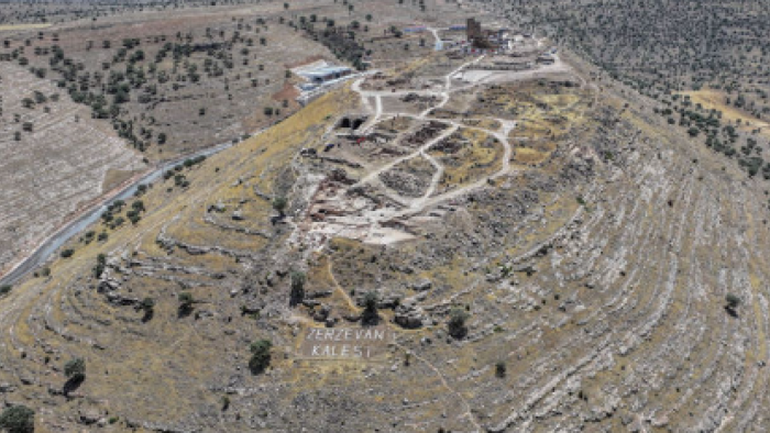 Zerzevan Kalesi'nde 1800 Yıllık Su Dağıtım Sistemi Keşfedildi
