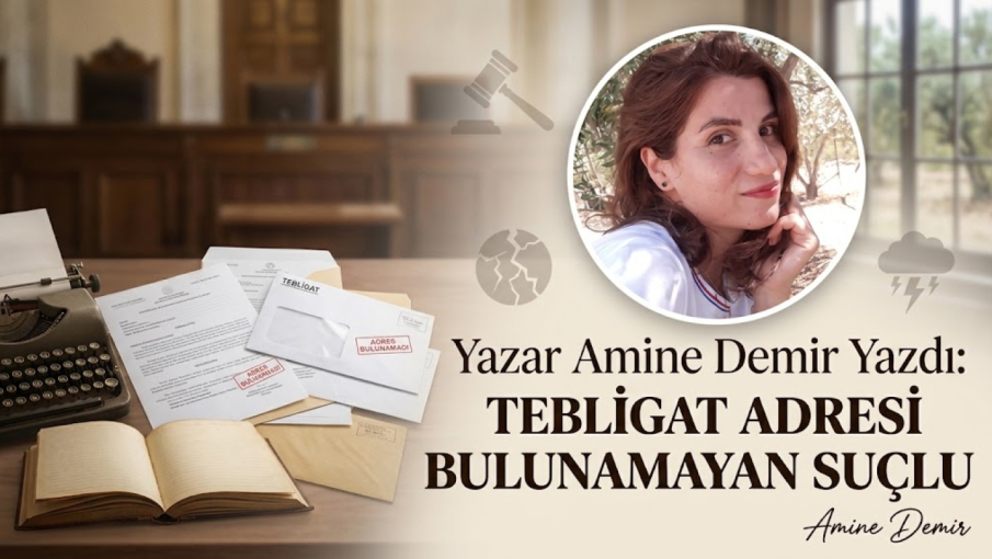 TEBLİGAT ADRESİ  BULUNAMAYAN SUÇLU