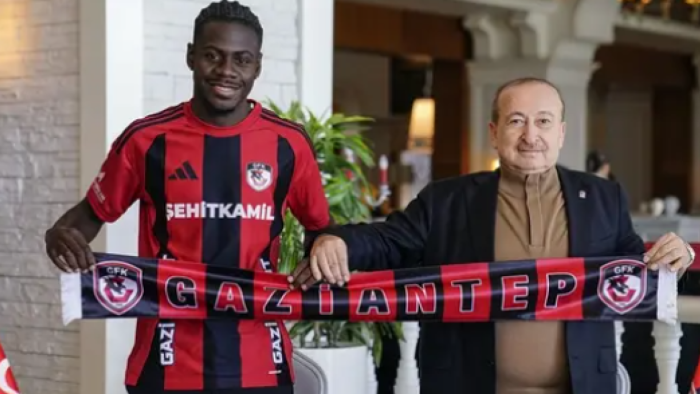 Gaziantep FK’da Orta Sahaya Nijeryalı Takviye: Victor Gidado İmzayı Attı!