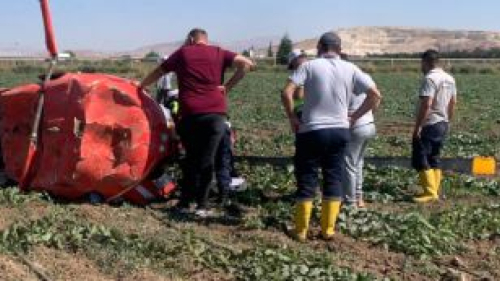 Ankara’da Eğitim Helikopteri Düştü: 1 Şehit, 1 Yaralı!