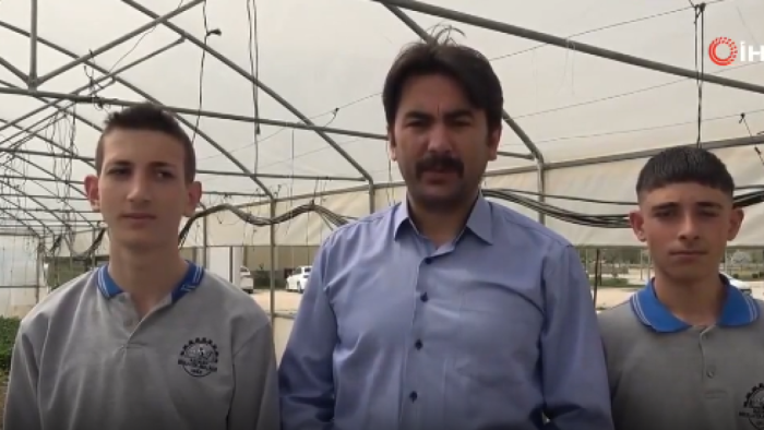 Bayburt Mesleki ve Teknik Anadolu Lisesi'nde Hem Üretim Hem Eğitim