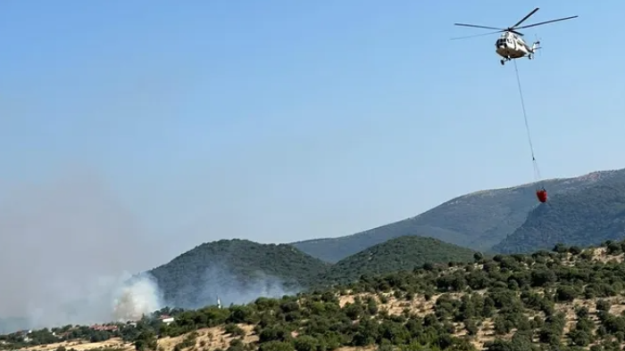 Balıkesir Kepsut'ta Orman Yangını!