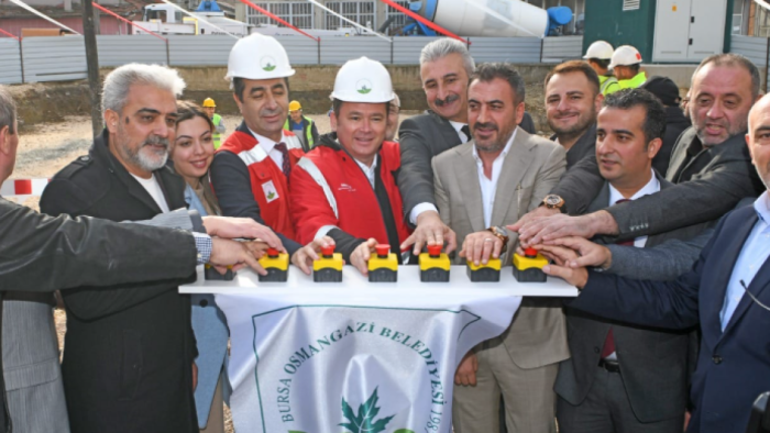 Osmangazi'de Yeni Bir Kreş İçin Temel Atıldı