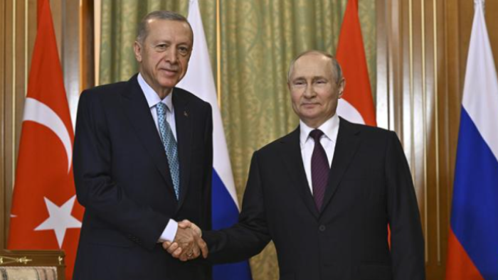 Cumhurbaşkanı Erdoğan Putin'le görüştü