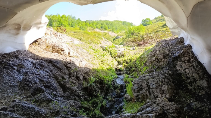 Artvin'de Ağustos Ayında Kar Sürprizi