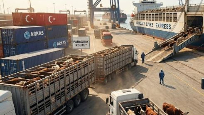 Canlı Hayvan İthalatında "Uruguay" Krizi Kapıda: İsrail Pazara Girdi, Fiyatlar Uçuşa Geçti!